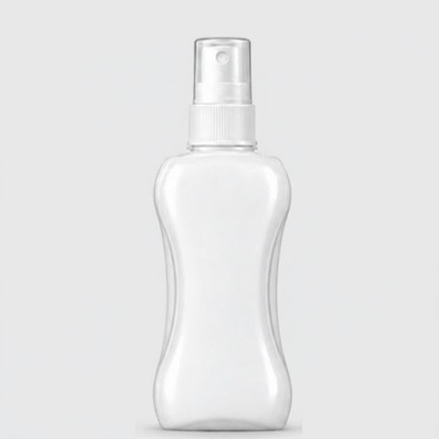 Botella blanca con atomizador · 125 mL